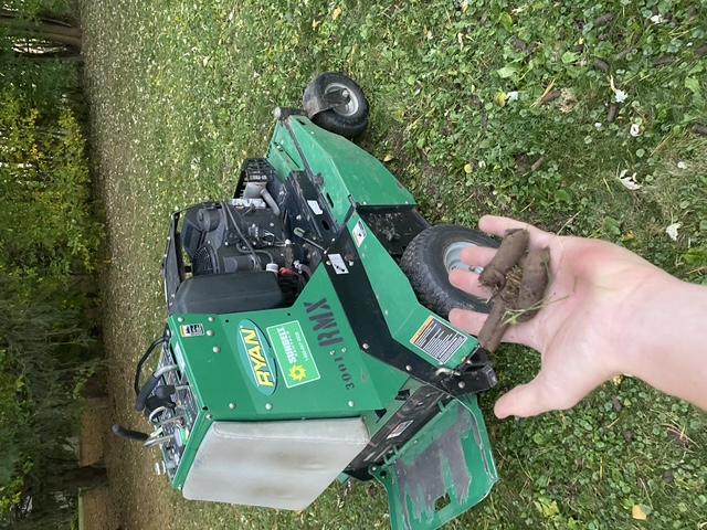 Core aeration pass