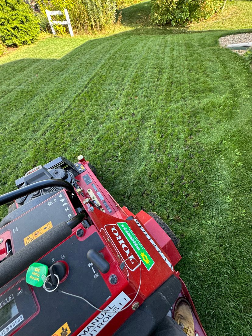 Overseed prep aeration