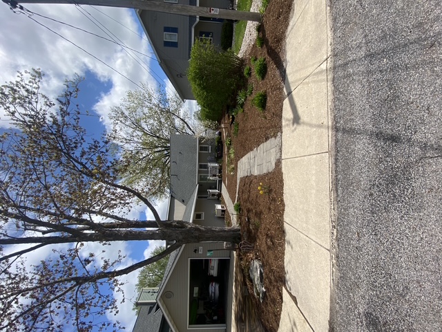 Curb appeal mulch finish