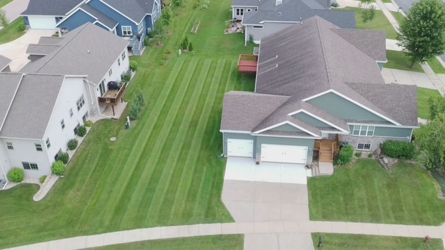 Professional lawn mowing